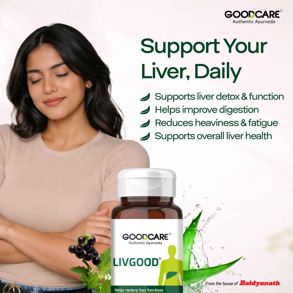Goodcare Livgood Capsules Natural Liver Protector An Ayurveda For Healthy Liver 60 Capsules