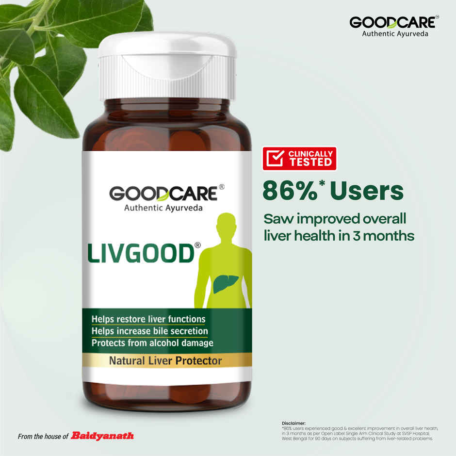 Goodcare Livgood Capsules Natural Liver Protector An Ayurveda For Healthy Liver 60 Capsules