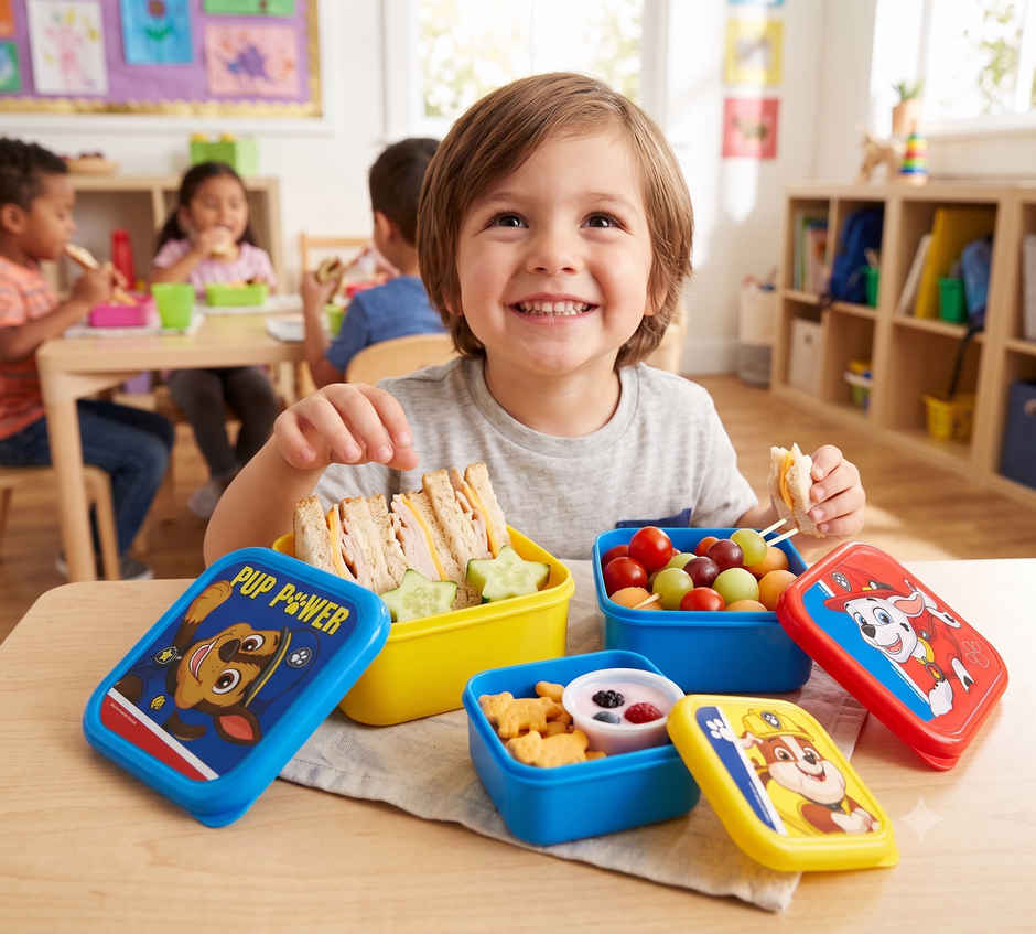 Striders Nesting Snack Boxes Set Mickey Mouse Fun-Tastic
