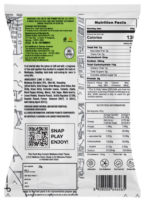 Mr Makhana Lime Chilli