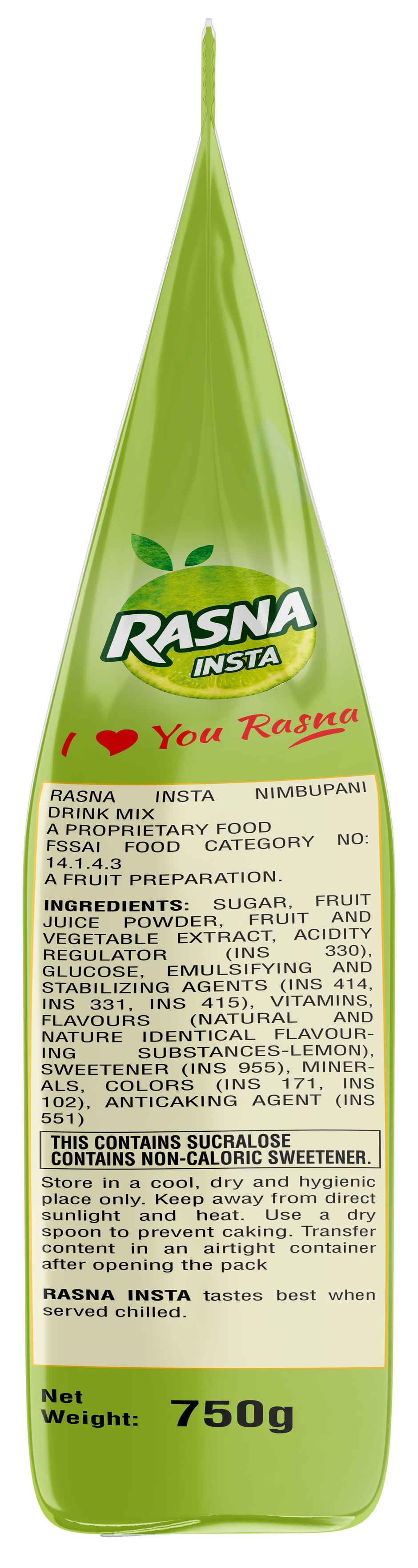 Rasna Lemon Instant Powder Mix