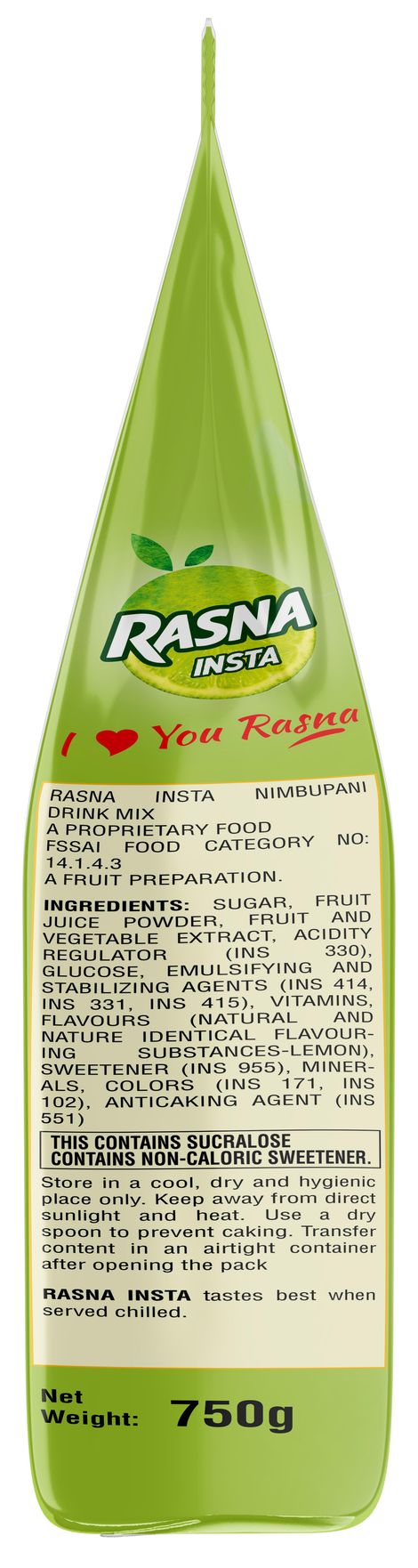 Rasna Lemon Instant Powder Mix