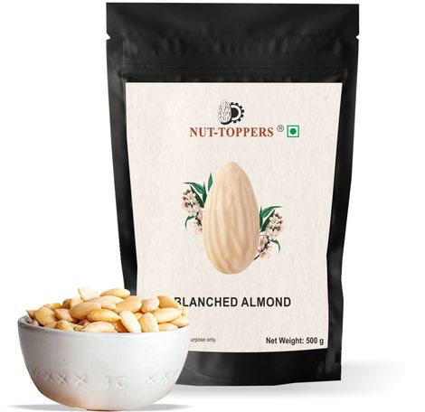 Nut Toppers Blanched Almonds Whole