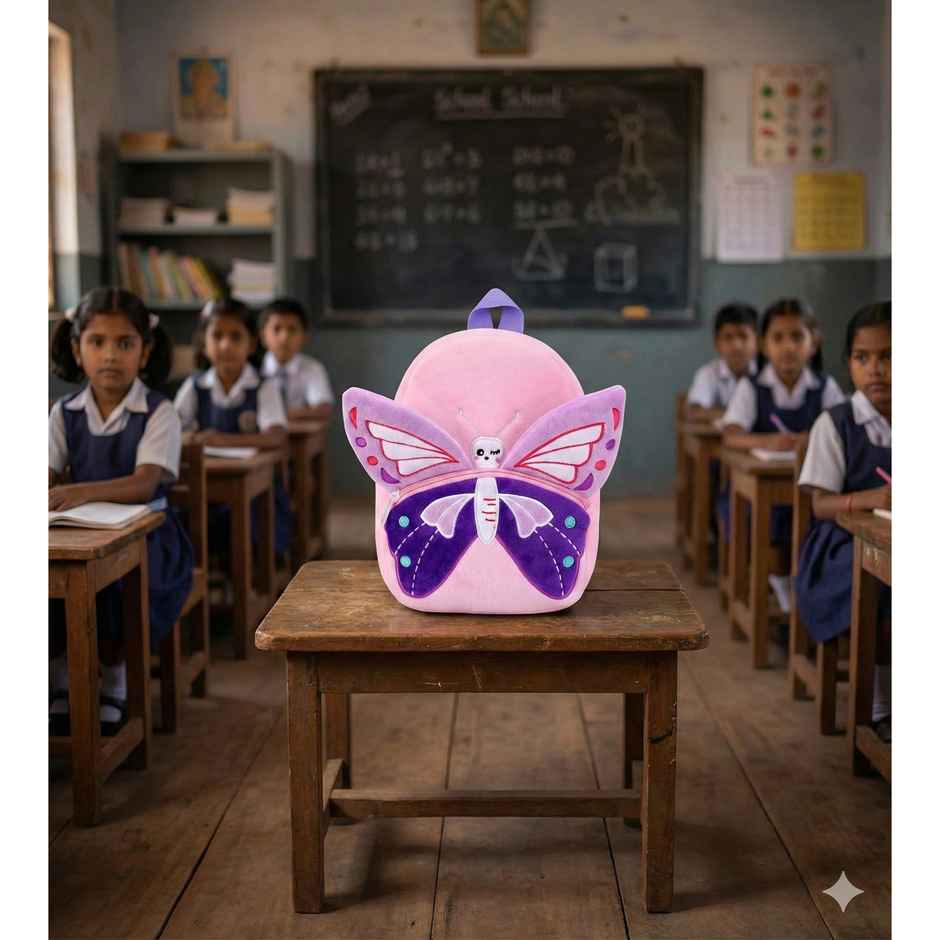 Kidara Butterfly Toddler Backpack Purple Pink