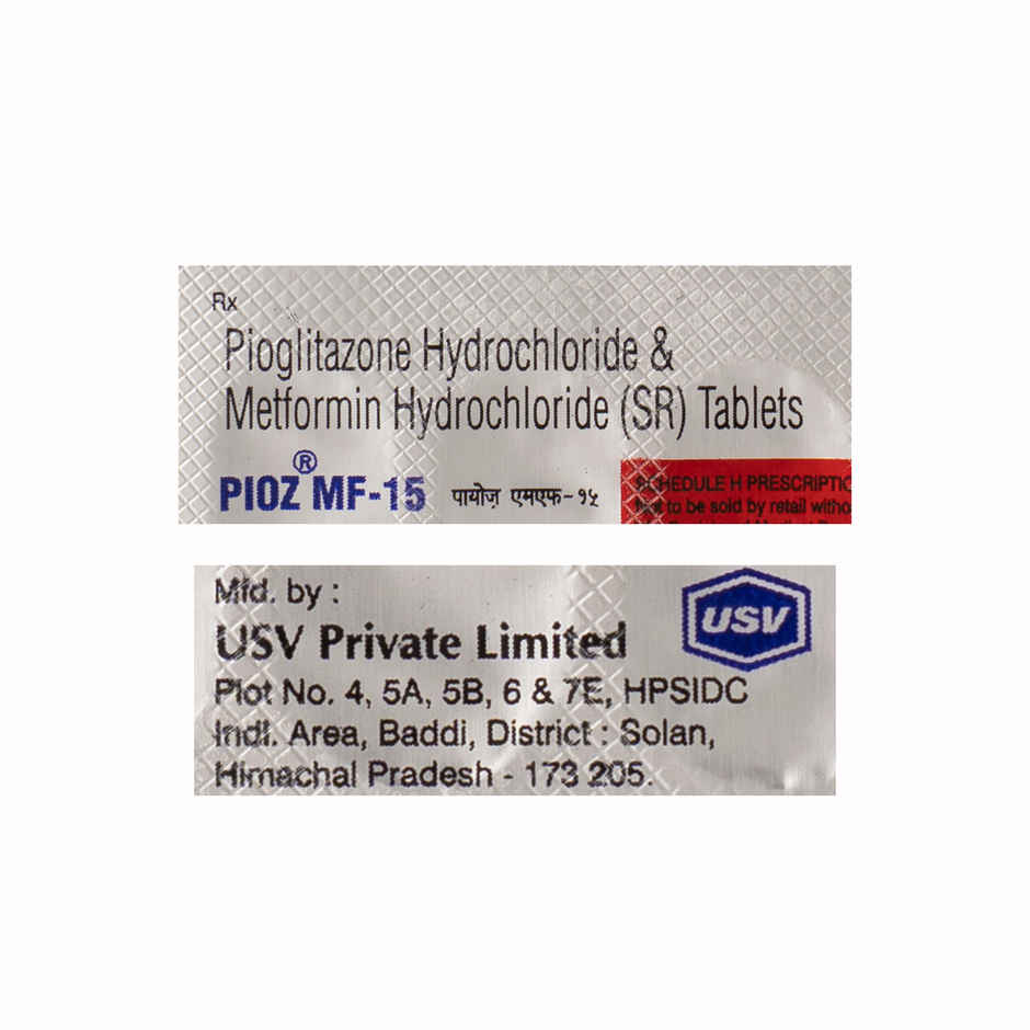 Pioz MF 15 Tablet SR