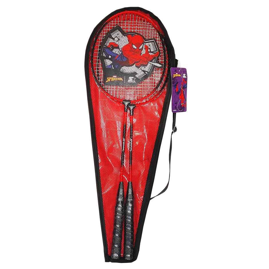 Hamleys Starter Spider Man Badminton Racket Set of 2 Multicolour, 6Y+