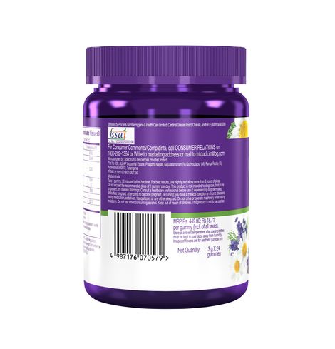 Vicks ZzzQuil Natura, Non-Addictive Sleep-Aid Gummy, Melatonin Helps You Fall Asleep Fast