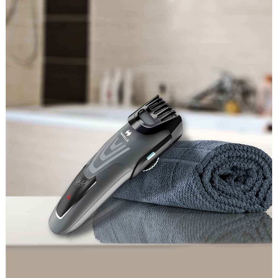 Havells Bt5301 Rechargeable Zoom Wheel Beard & Moustache Trimmer With 20 Length Settings
