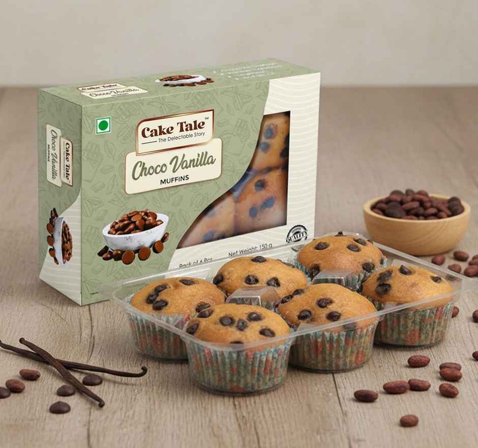Cake Tale Muffin Vanilla Chocochip Combo 