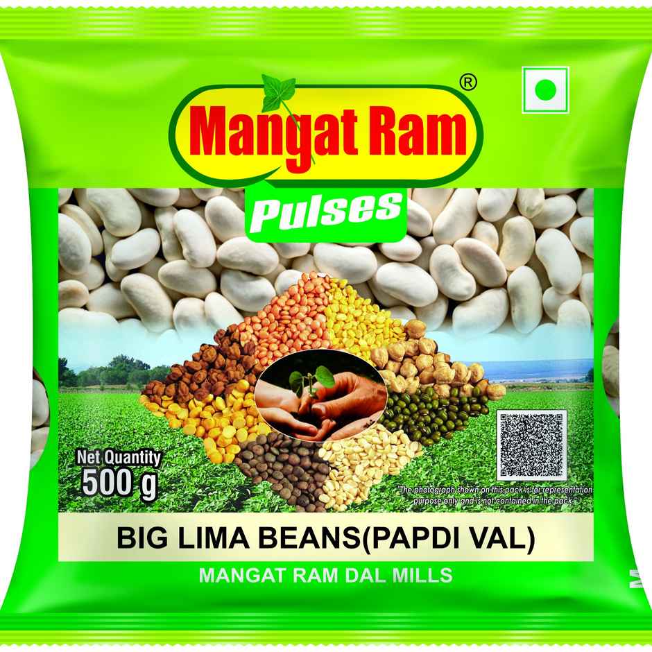 Mangat Ram Big Lima Beans | Papdi Val