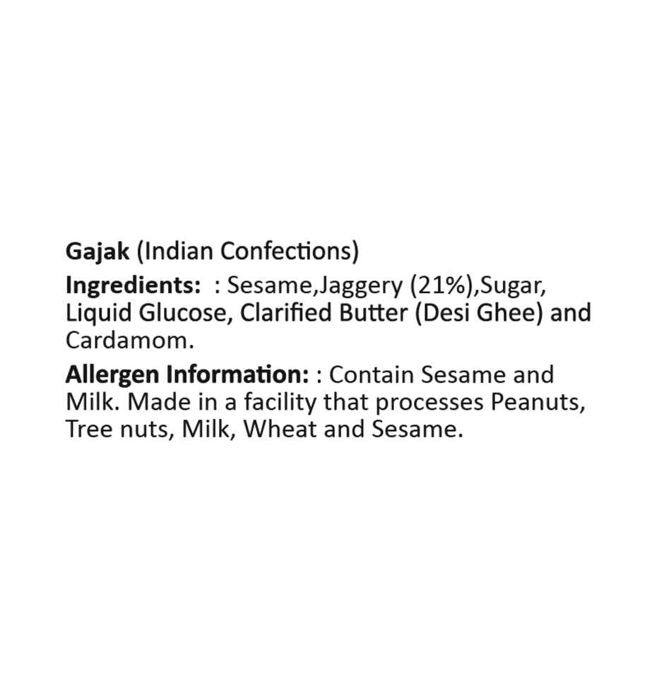 Lal Sweets Gajak | Sweet & Crunchy