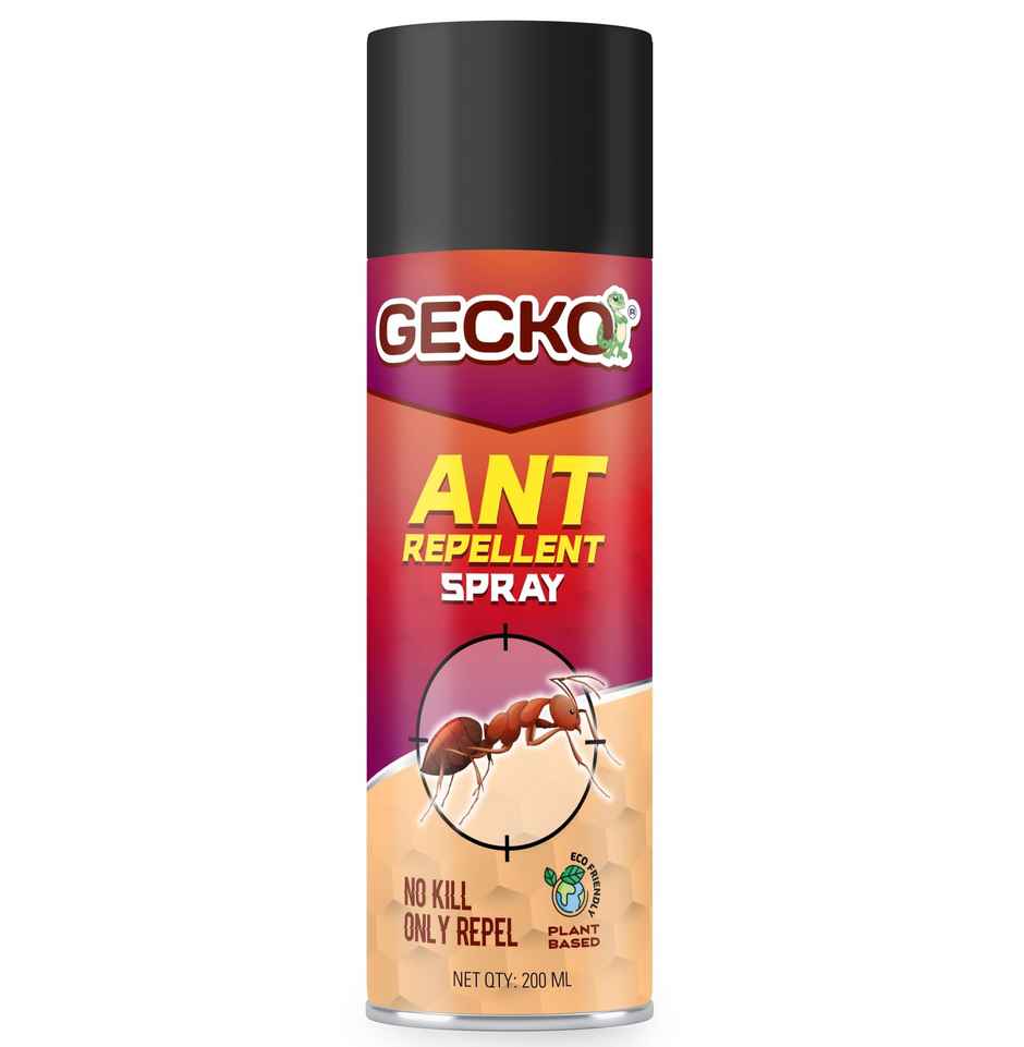 Gecko Ant Repellent Spray For Home and Kitchen | Baby-Safe & Pet-Friendly