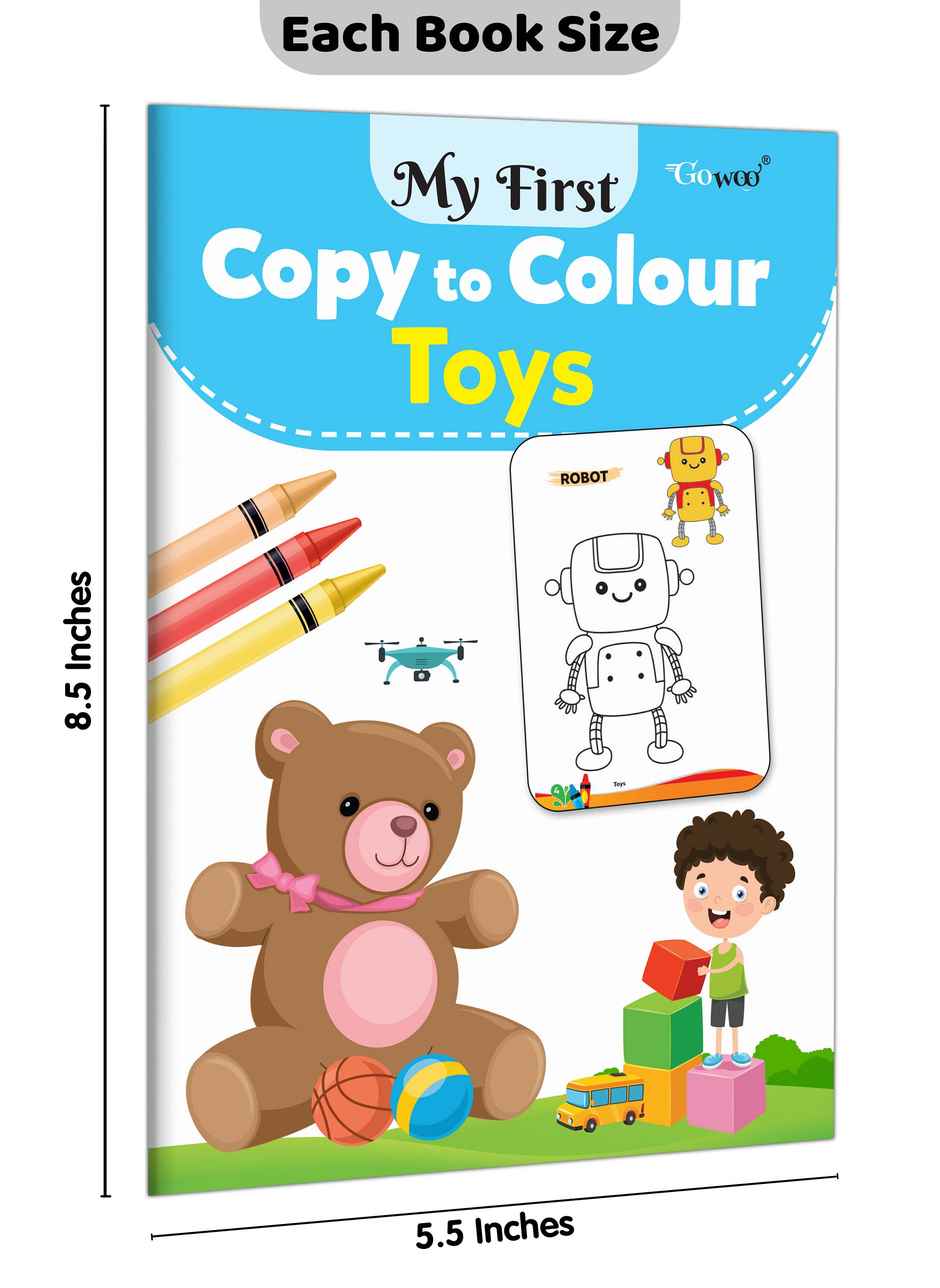 Buy My First Copy To Colour - Toys | Educational Colouring Book for ...