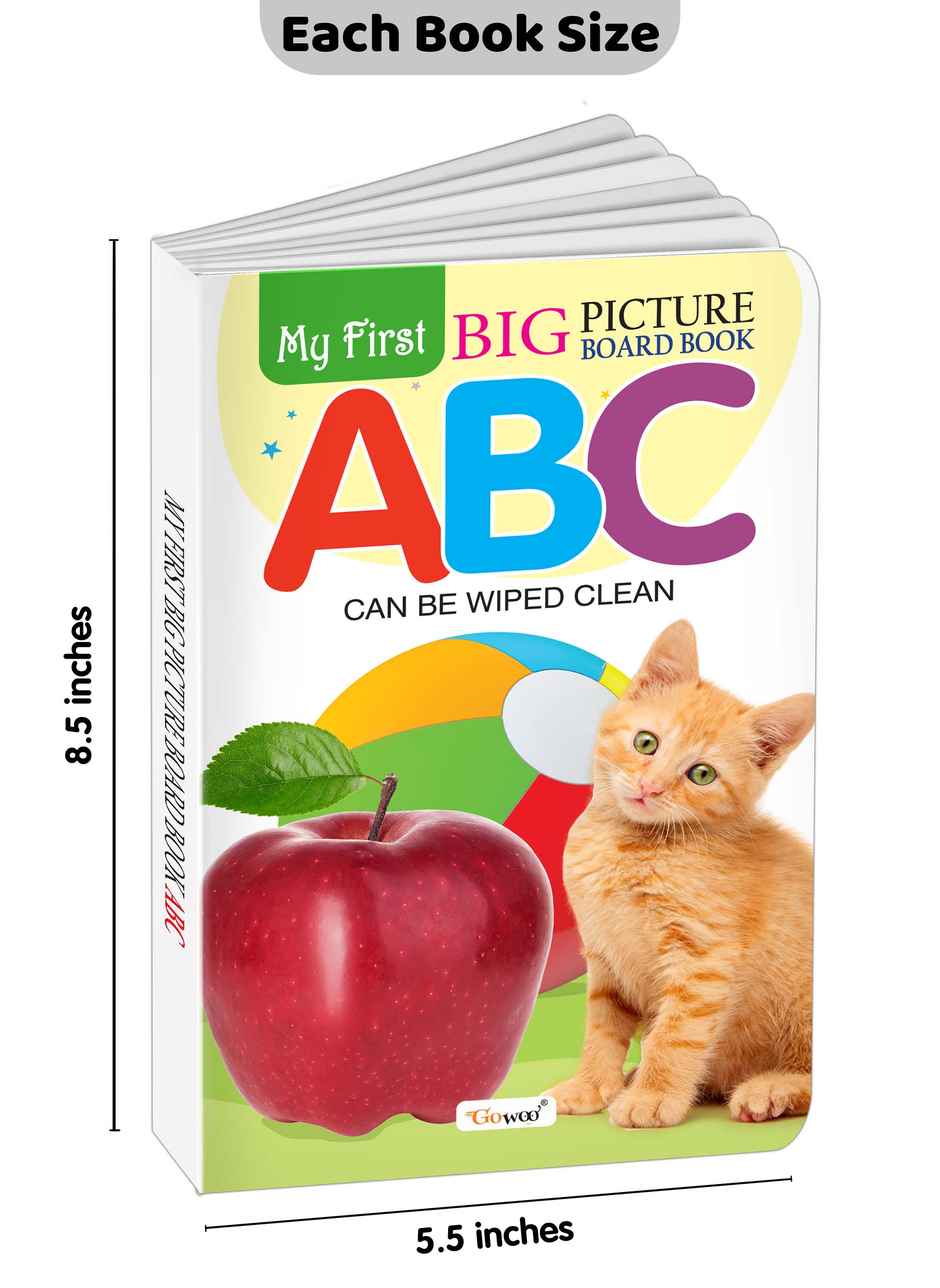 My First Big Picture Board Book Abc | Educational Book for Toddlers | Baby First Learning Book
