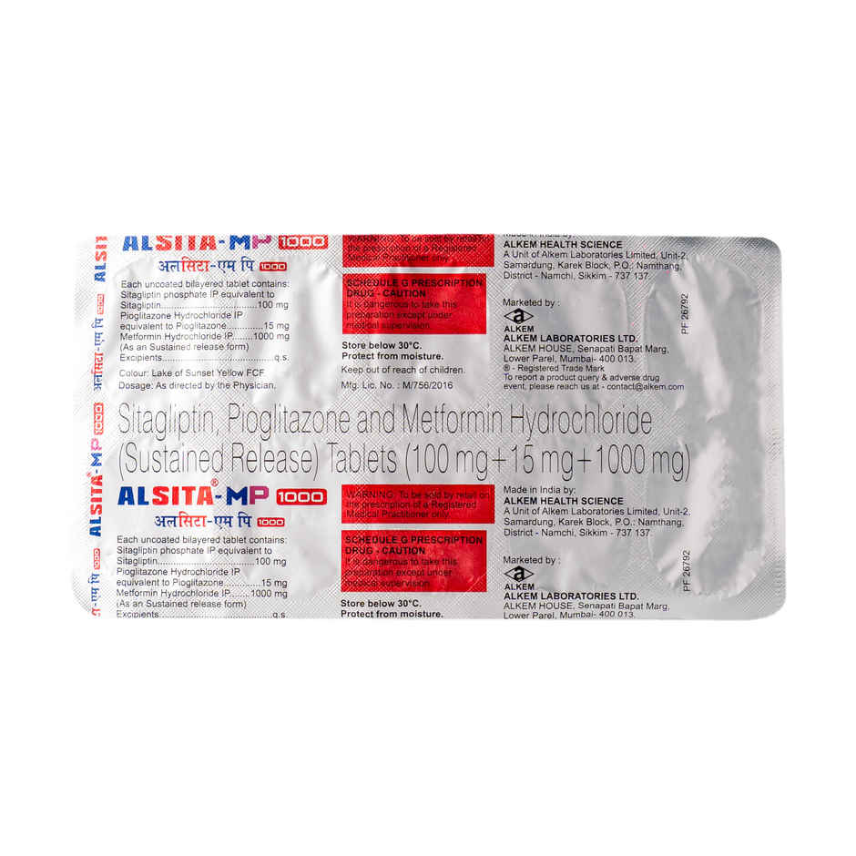 Alsita-MP 1000 Tablet SR