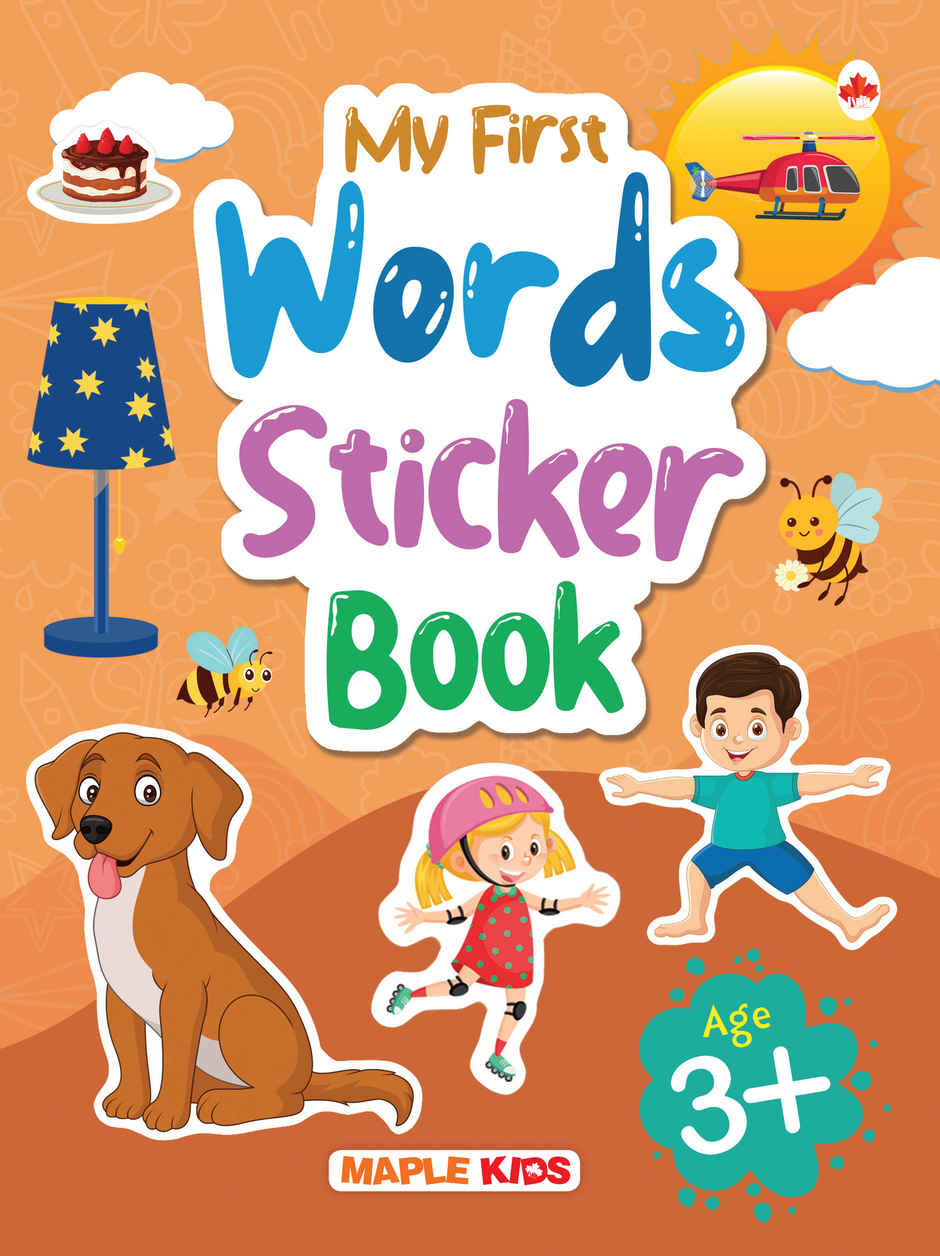 My First Sticker Book | Words | Activity Book for Kids | Stickers for Children | Age 3+ Years