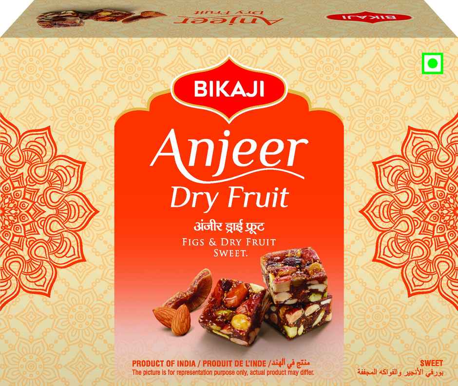 Bikaji Anjeer Dryfruit Burfee