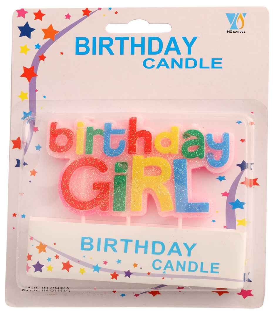 Birthday Candle for Girls