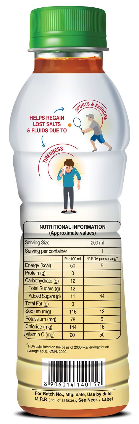 Amrutanjan Electroplus Rehydrate Apple Drink