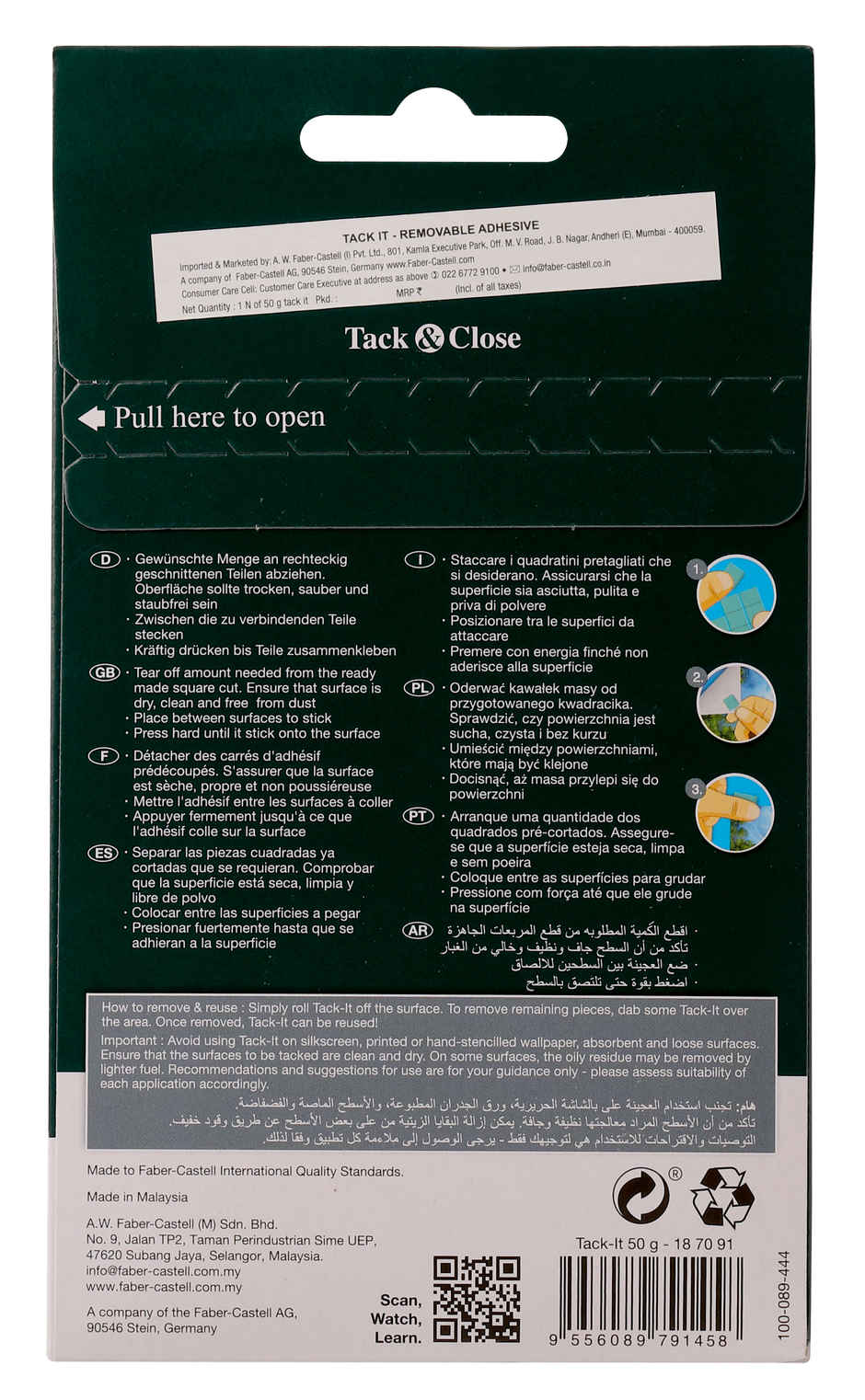 Faber-Castell Tack It | Green