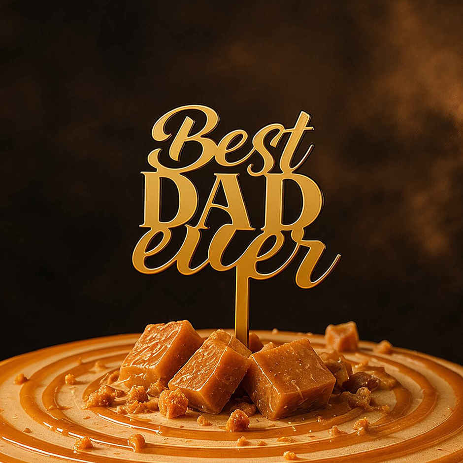 Best Dad Ever Cake Topper | Propcon