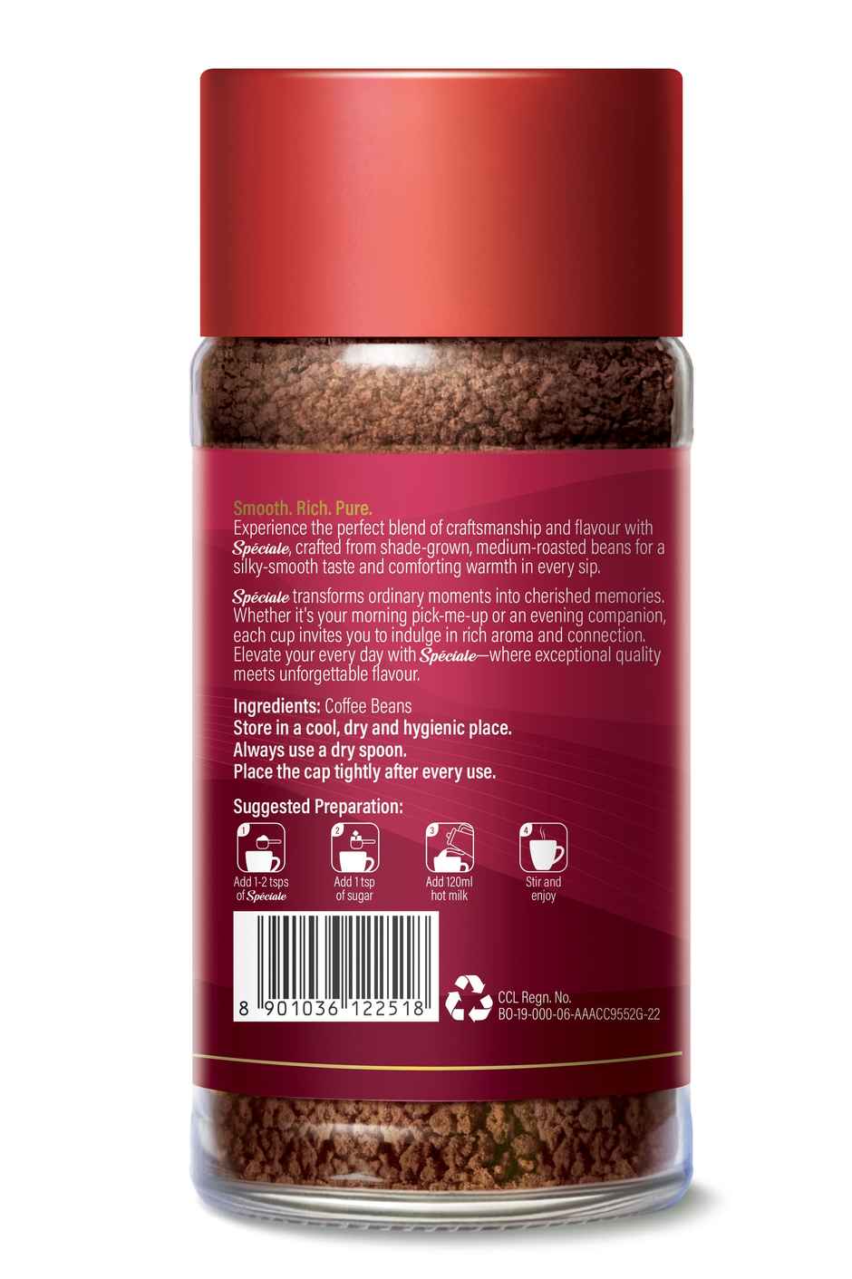 Continental Speciale Instant Coffee - Jar