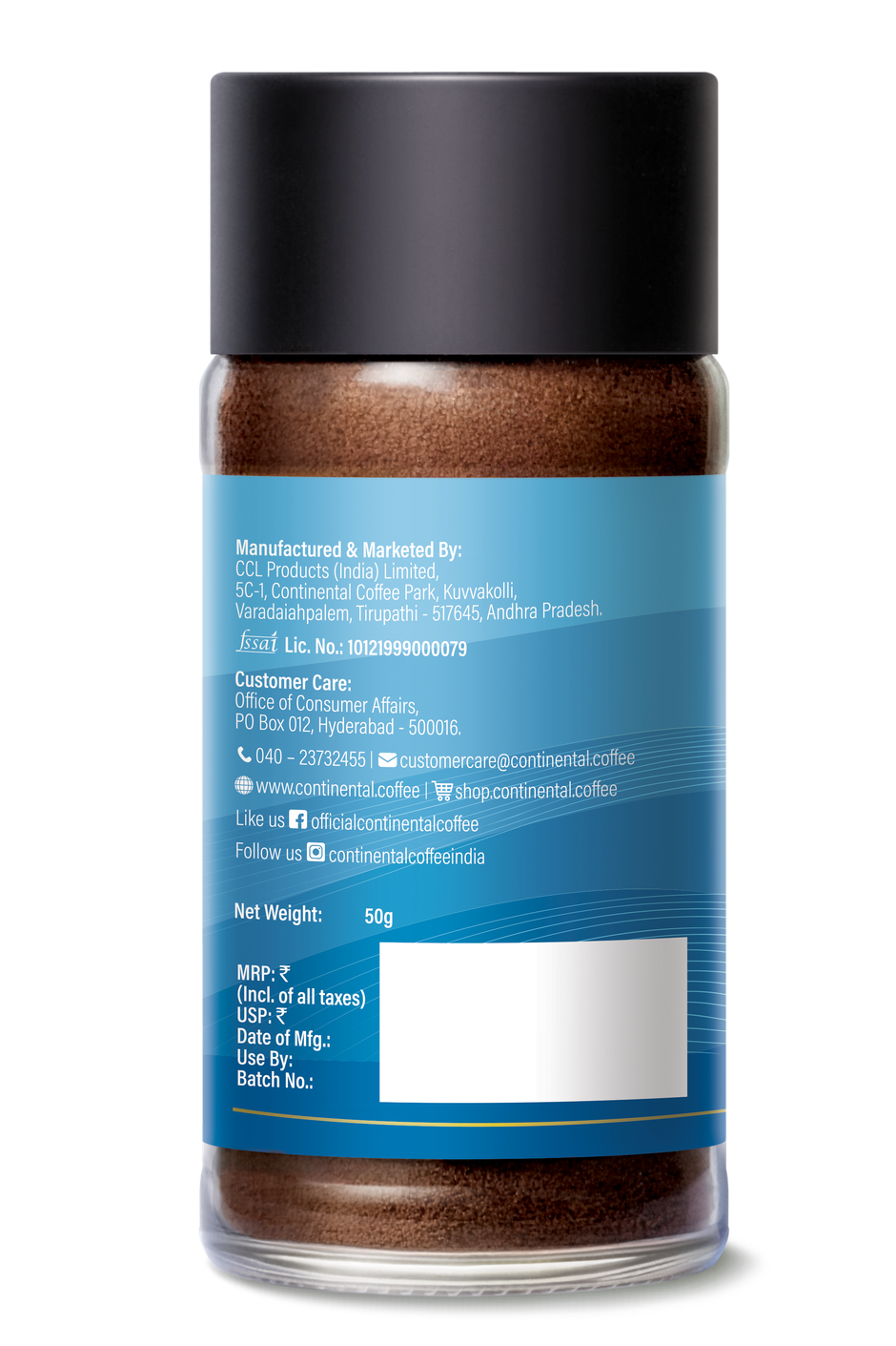 Continental Speciale Instant Coffee - Vanilla | Jar