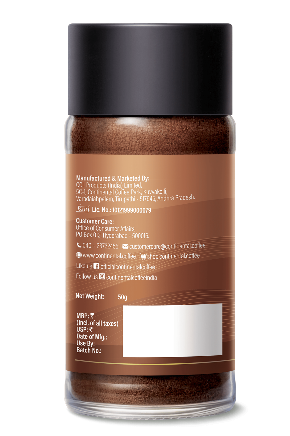 Continental Speciale Instant Coffee - Mocha | Jar