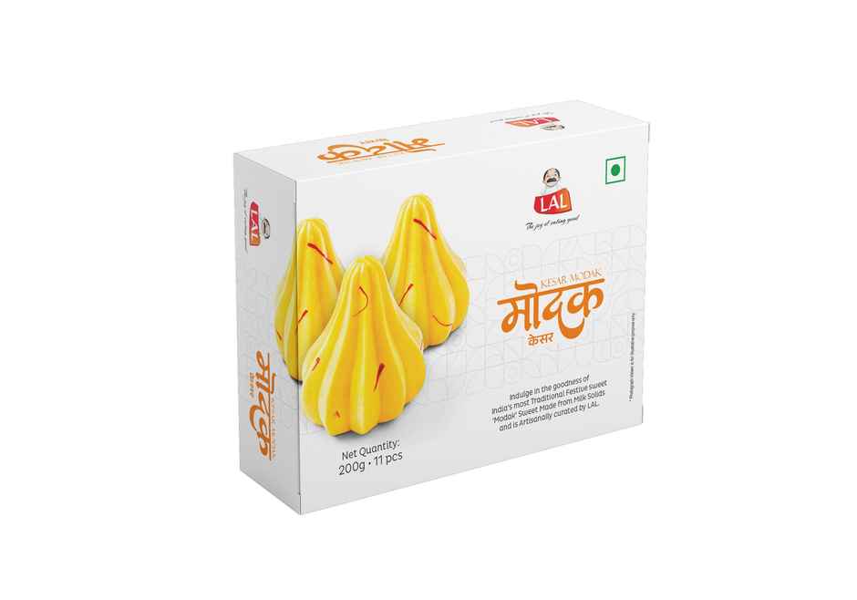 Lal Sweets Kesar Modak