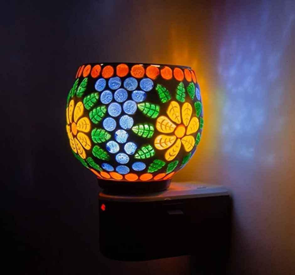 Hashwow Ceramic Camphor Diffuser Set with Night Lamp | 2W Design 2