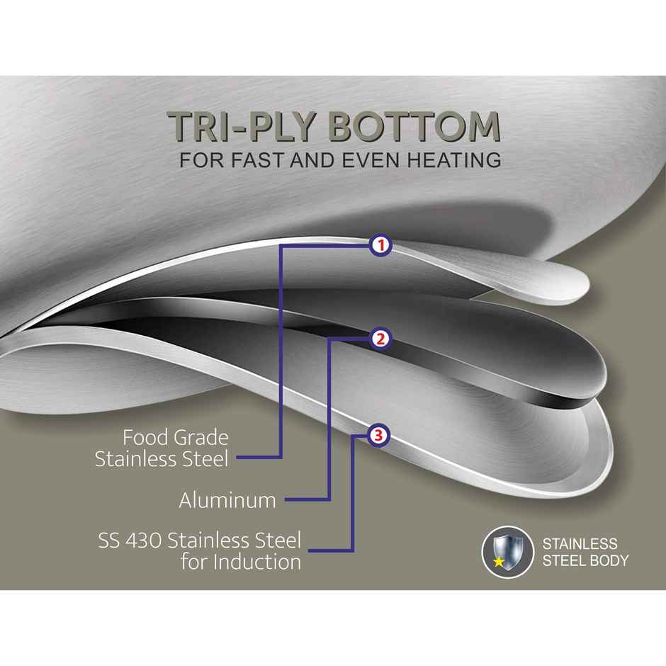 BAY6 Casserole with Glass Lid - 1100 ml (14 cm)