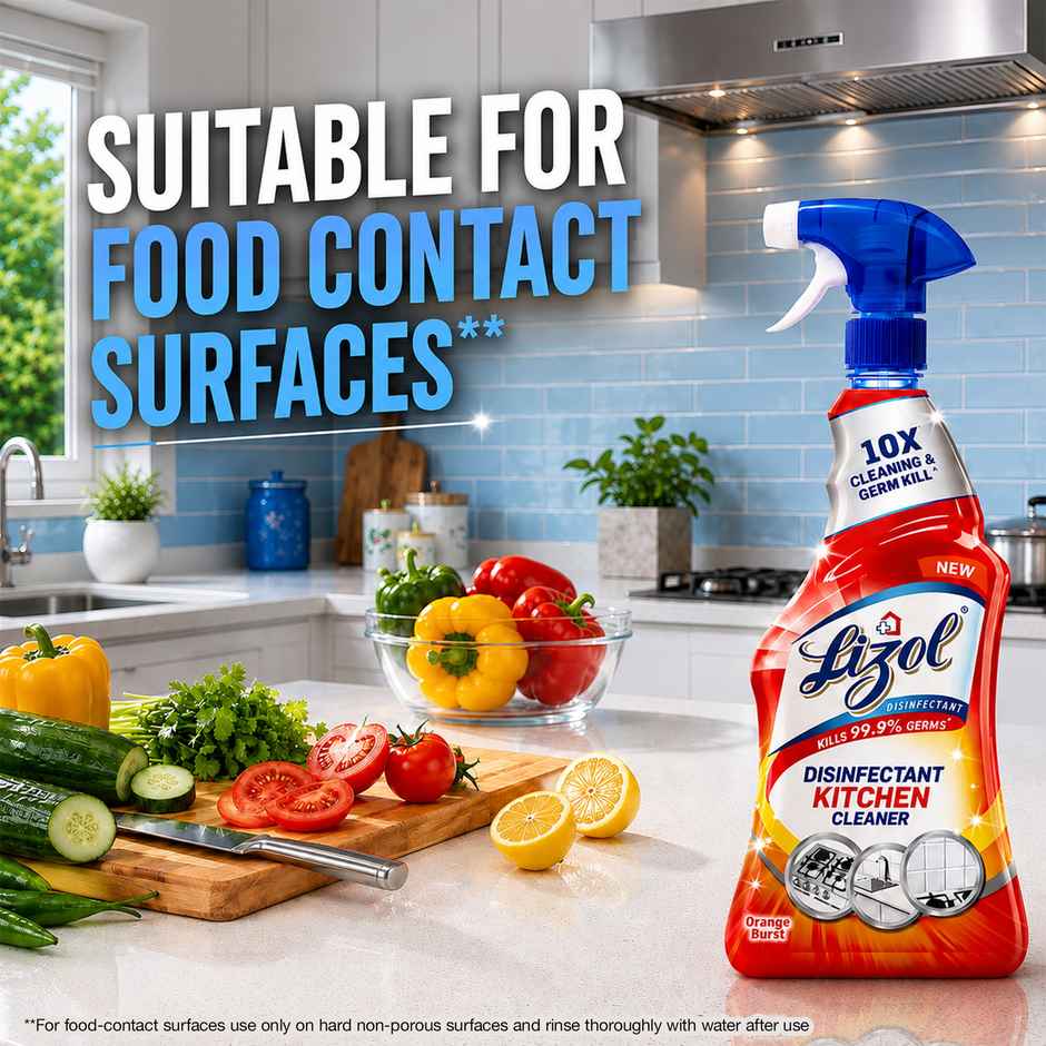 Lizol Kitchen Cleaner & Degreaser Spray