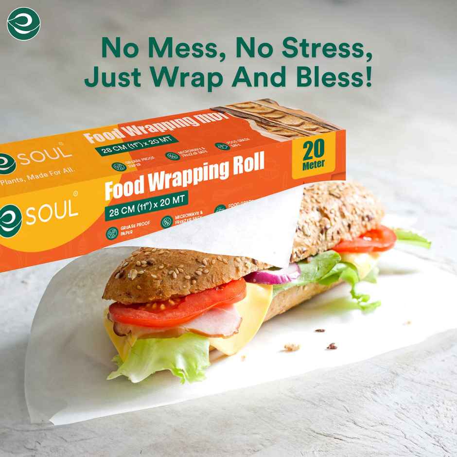 Eco Soul | Food Wrapping Roll | Eco Friendly | 20 m