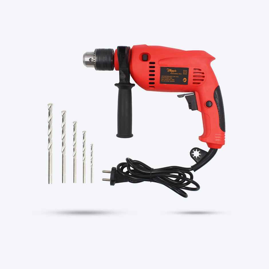 Hillgrove Hzp110M1 700W 13 mm Power Electric Drill Machine With Bits For Making Holes In Concrete