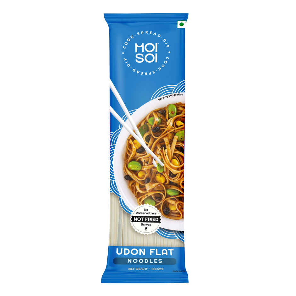 MOI SOI Udon Noodles - Non-Sticky, Easy To Cook, No Preservatives