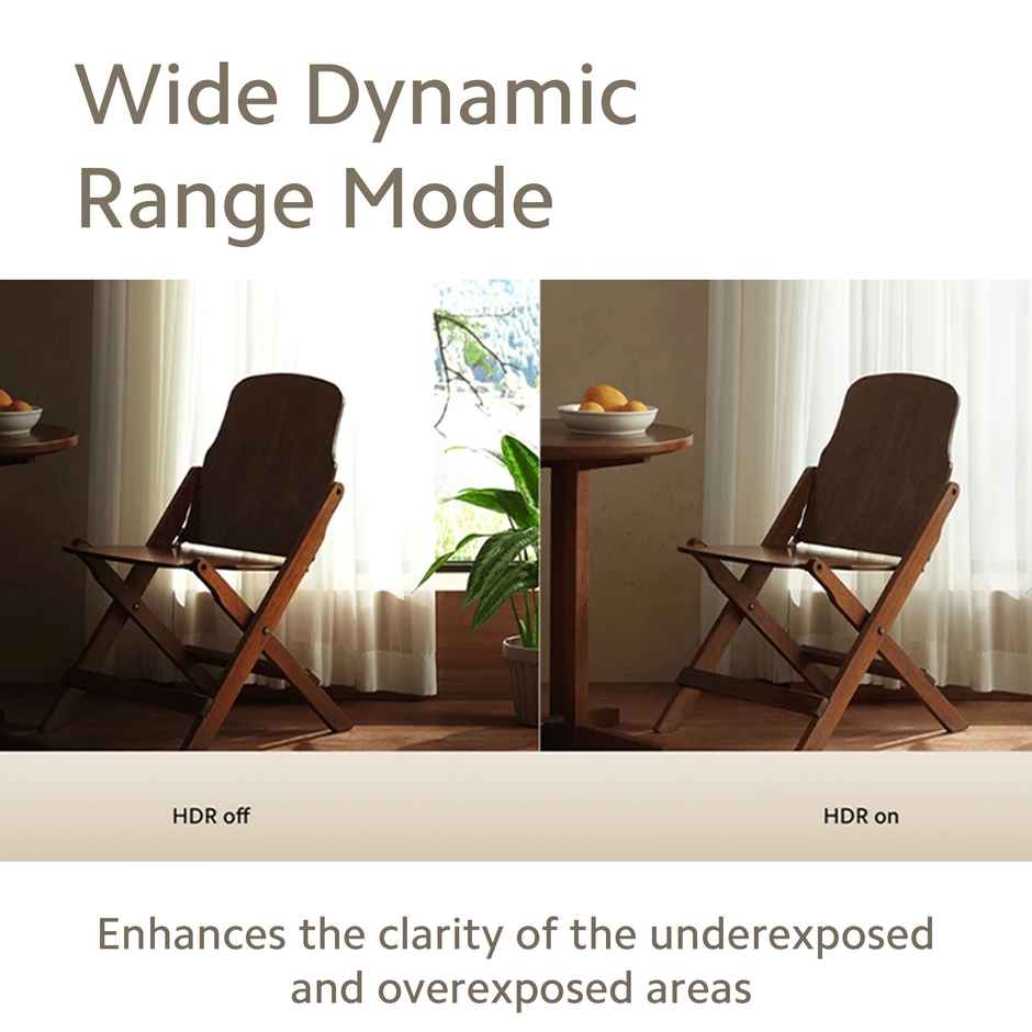 Xiaomi Mi Wireless Home Security Camera 2i 2022 Edition | Full HD Picture | 360 View | 2MP | AI Powered Motion Detection | Enhanced Night Vision| Talk Back Feature (2 Way Calling), 1080p - White