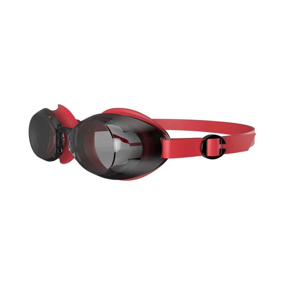 Speedo Unisex Adult Jet 2.0 Smoke Tint Lens Swim Goggles | Red And Smoke - Free Size