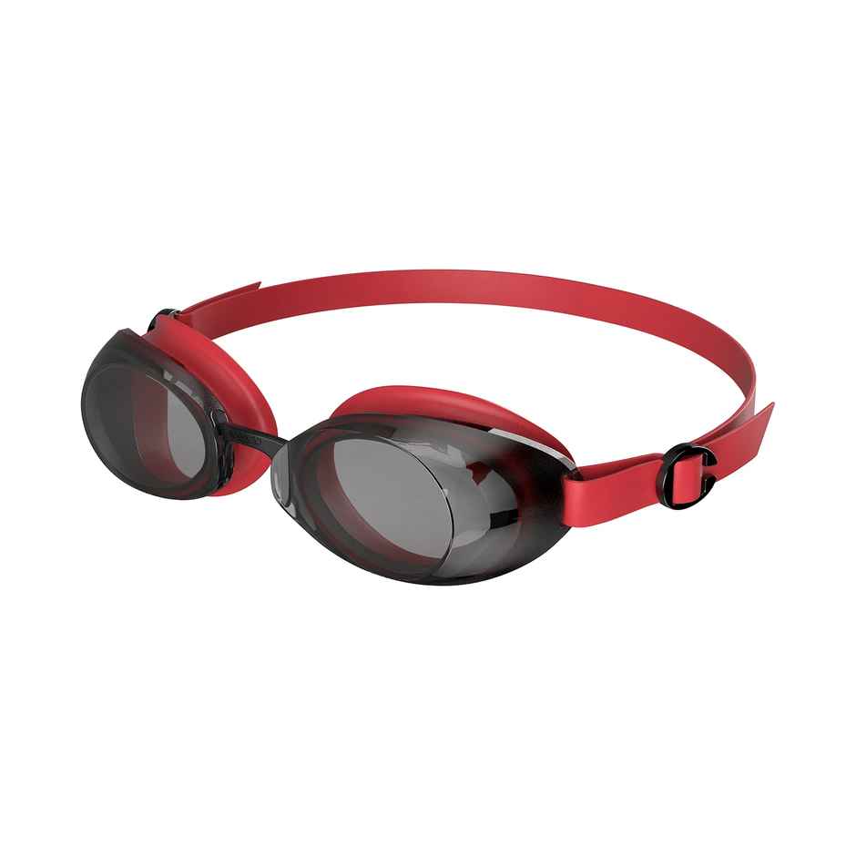Speedo Unisex Adult Jet 2.0 Smoke Tint Lens Swim Goggles | Red And Smoke - Free Size