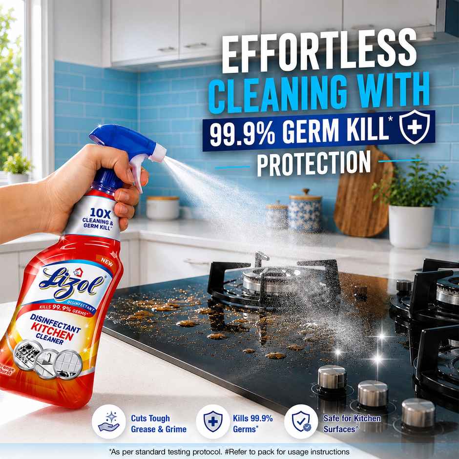Lizol Kitchen Cleaner & Degreaser Spray