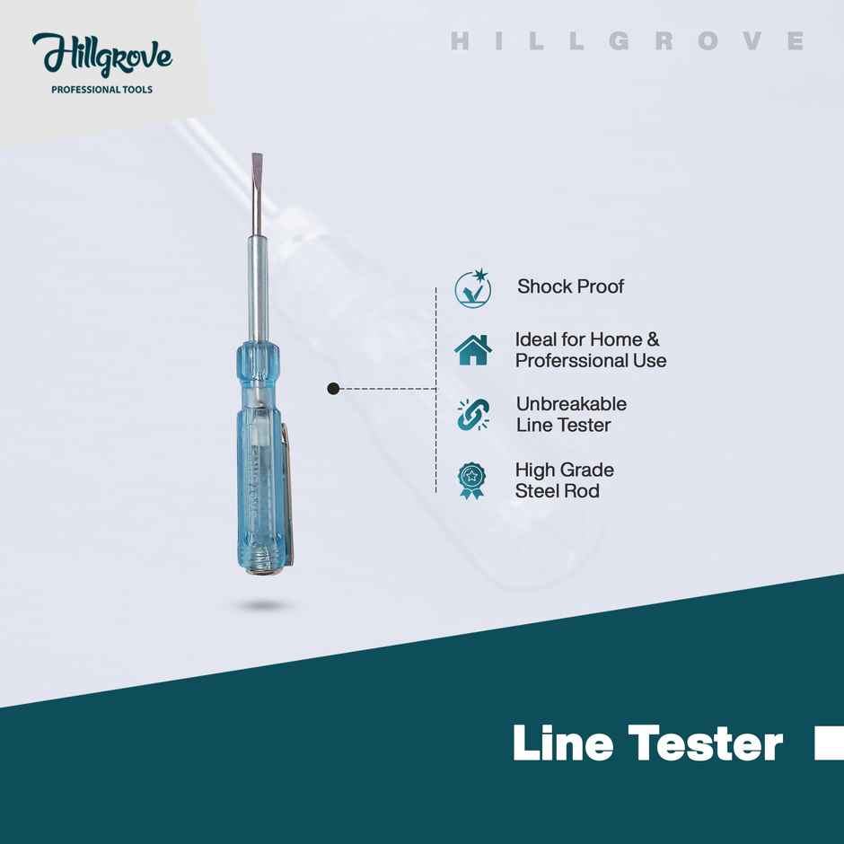Hillgrove Hzp163M1 Ncv Voltage Tester With Electrical Tape+Line Tester+Continuty Tester+Screwdriver