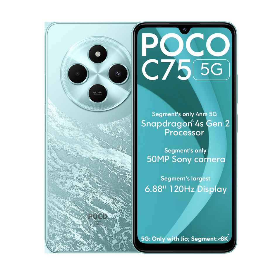 Poco C75 | 4GB | 64GB | Aqua Bliss