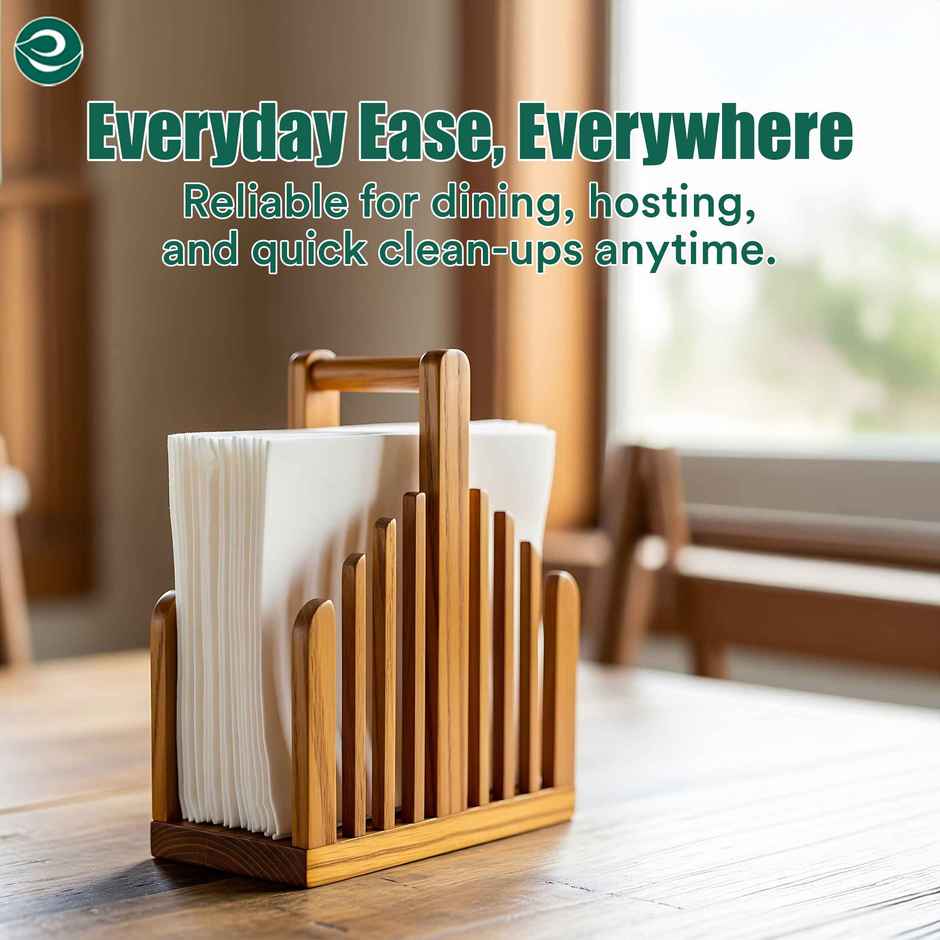 ECO SOUL 1Ply | 100Count | Disposable Paper Napkin Combo