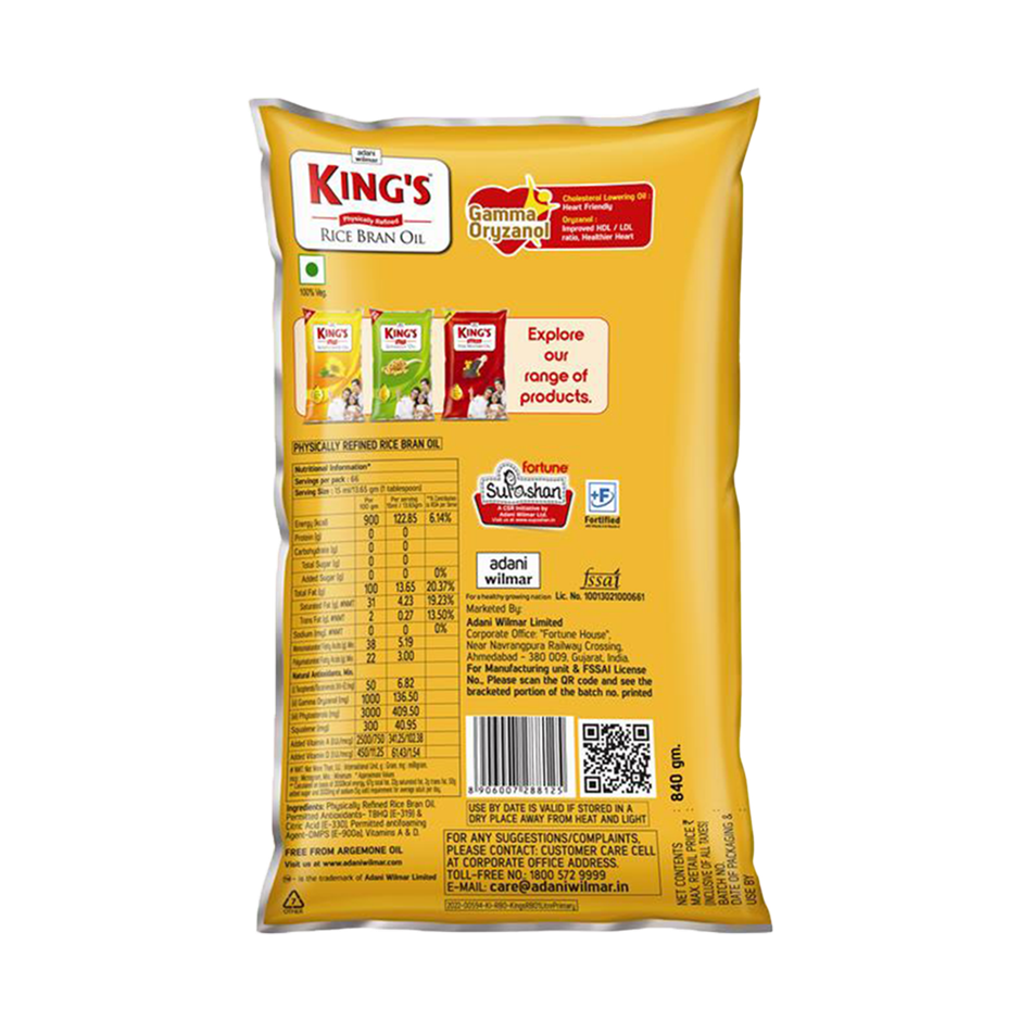 Kings Rice Bran Oil