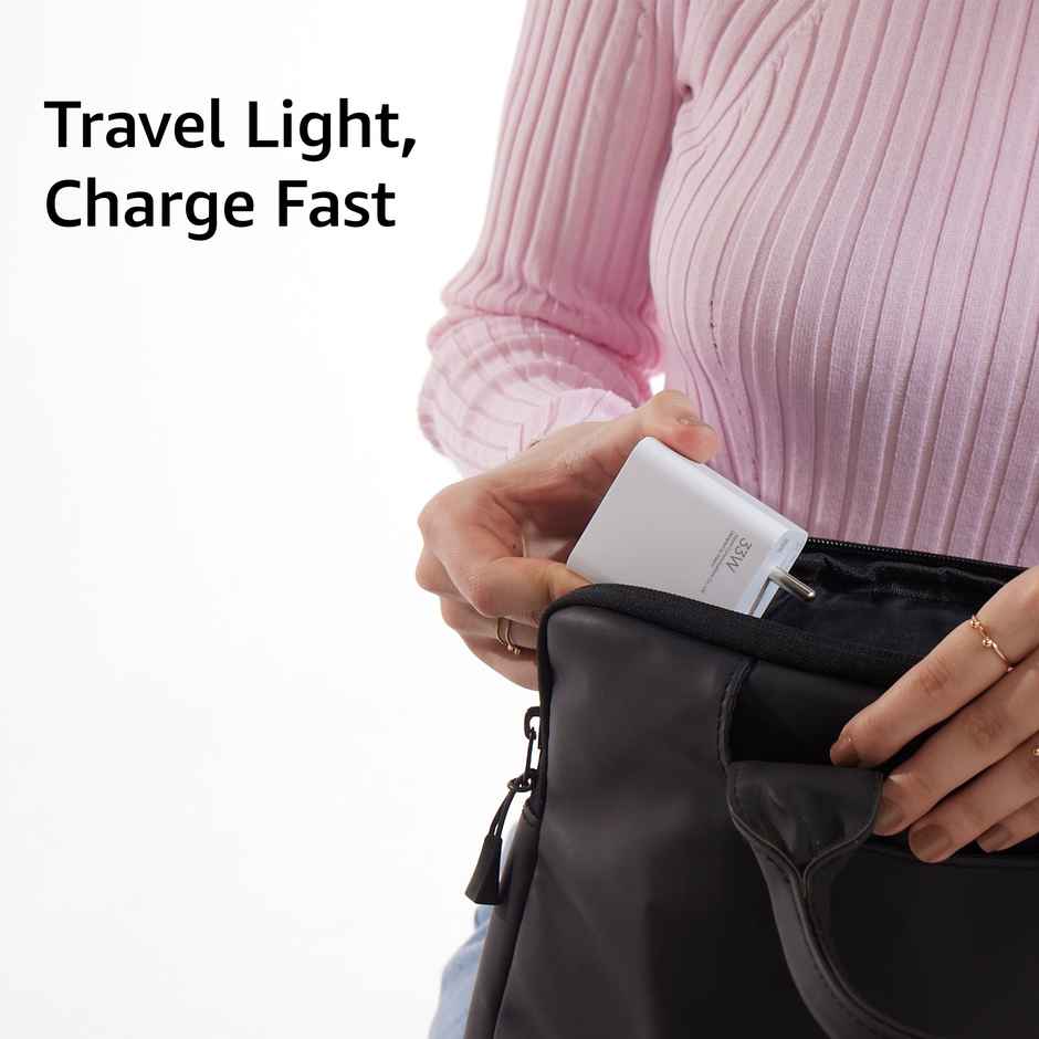 Xiaomi 33 W Sonic Charge 2.0 Charger | With Fast Charge Cable - White