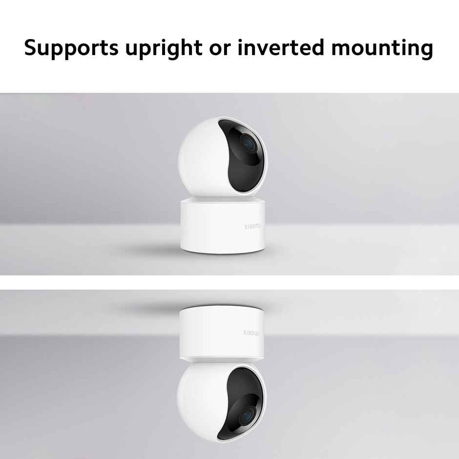 Xiaomi Mi Wireless Home Security Camera 2i 2022 Edition | Full HD Picture | 360 View | 2MP | AI Powered Motion Detection | Enhanced Night Vision| Talk Back Feature (2 Way Calling), 1080p - White