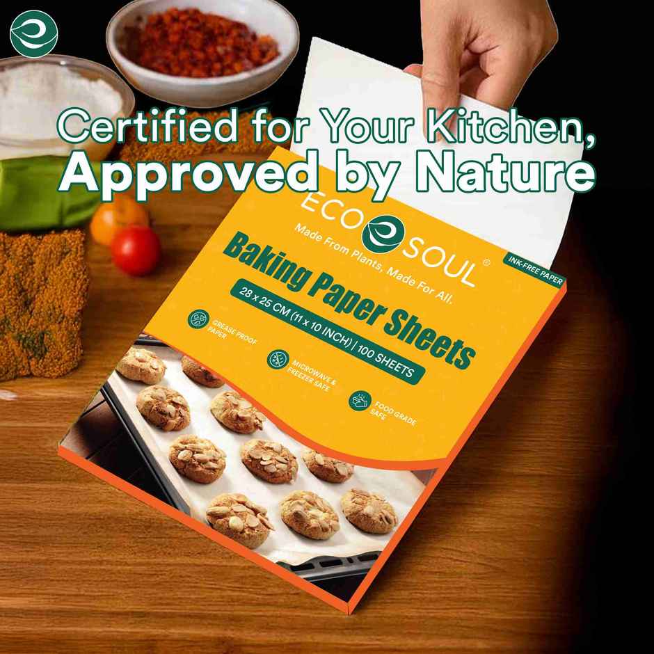 Eco Soul | Baking Paper Sheet |Eco Friendly | 20 m