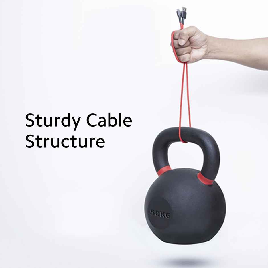 Xiaomi Braided Usb Type-C Cable | 100 cm | Red With Logo