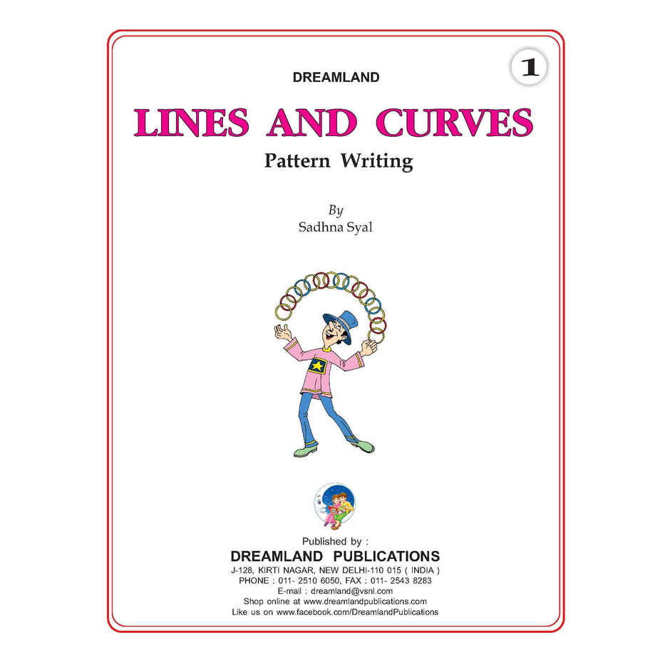 Dreamland Lines and Curves Pattern Writing Part 1