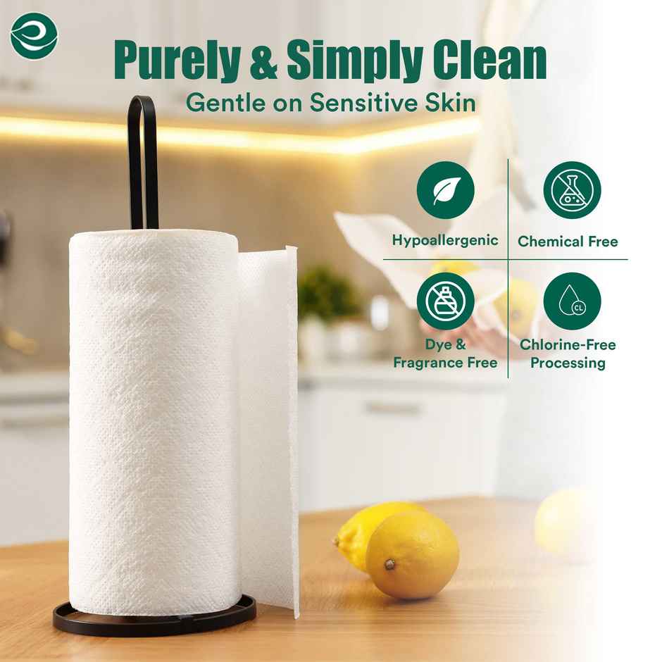 ECO SOUL 2Ply | 60 x 2 Rolls | Kitchen Paper Towel