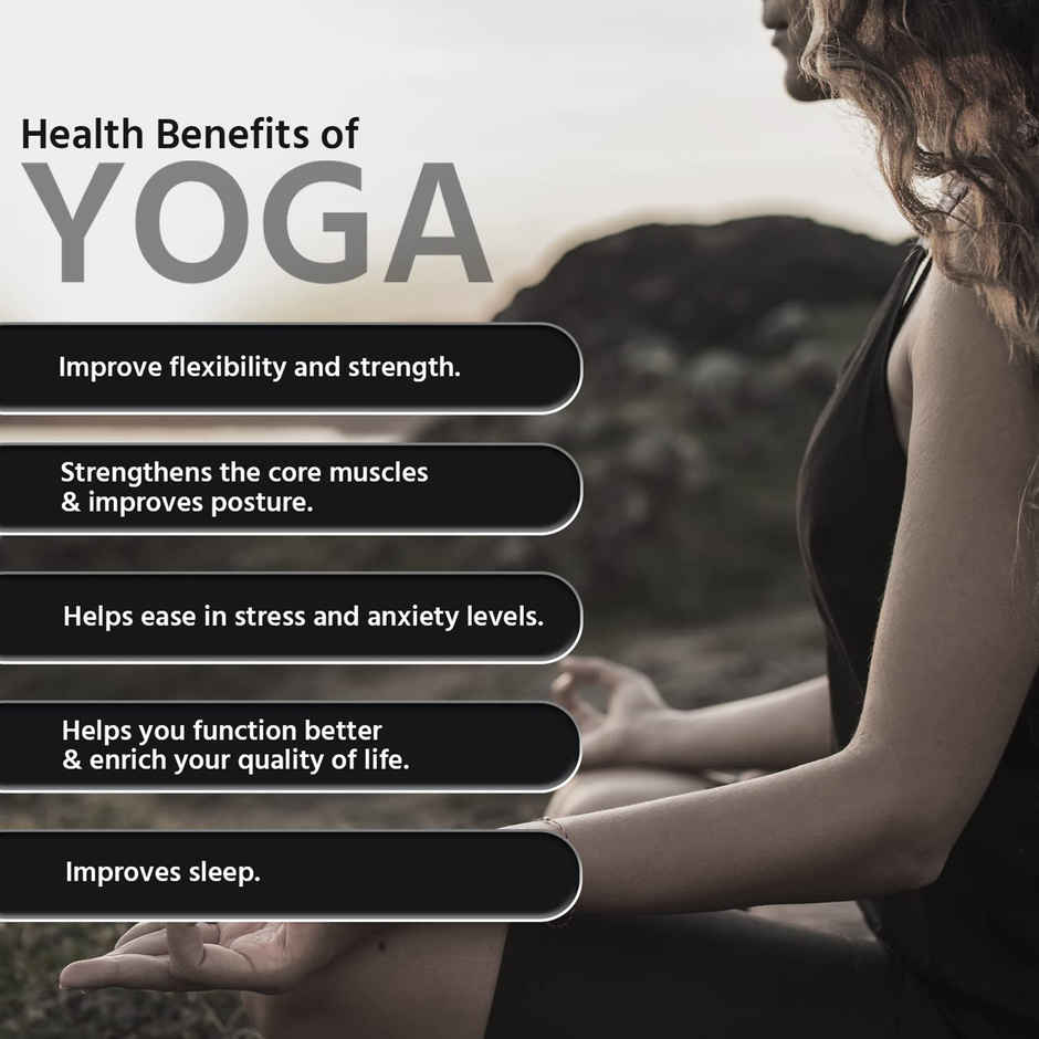 Mommers 4 mm Yoga Mat for Women and Men | 6x2 Feet | Purple